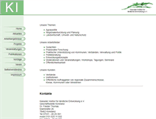 Tablet Screenshot of kasseler-institut.org